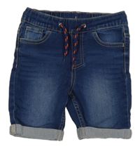 Tmavomodré riflové kraťasy Kids