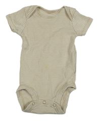 Béžové prúžkované body Carter´s