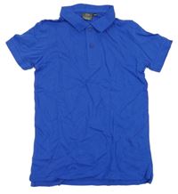 Zafírové polo tričko