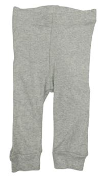 Svetlosivé melírované rebrované turecké tepláky dopodopo