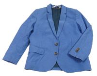 Modré melírované sako H&M