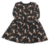 Tmavošedé teplákové šaty s Minnie C&A