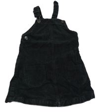 Čierne menšestrové šaty Nutmeg