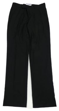 Černé slavnostní kalhoty ZARA