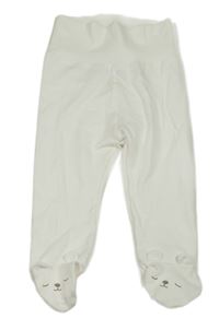Bílé polodupky s medveďmi H&M