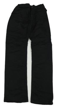 Čierne teplákové rifle H&M