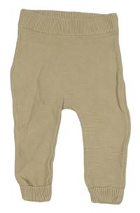 Piesková é pletené tepláky