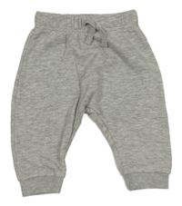 Sivé melírované tepláky George