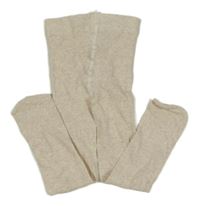 Béžové melírované pančuchy H&M