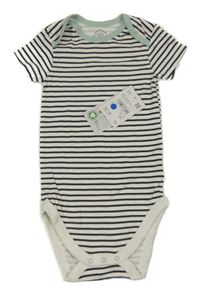 Nové - Bielo-čierne pruhované body C&A