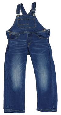 Modré laclové rifle s kapsou H&M