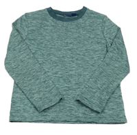 Zelené melírované thermo tričko Lupilu