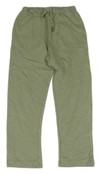 Khaki lehké tepláky Next