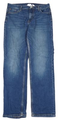 Modré slim fit rifle H&M