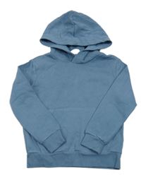 Šedomodrá mikina s kapucňou H&M