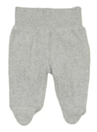 Světlešedé sametové melírované polodupky C&A