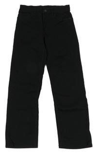 Čierne straight fit rifle H&M