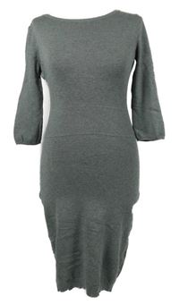 Dámské šedé pletené šaty Mango 
