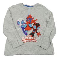 Světlešedé triko se Spidermany Primark