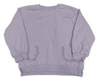 Lila mikina s vreckami George