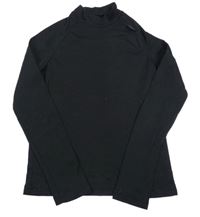 Čierne funkčné tričko Decathlon