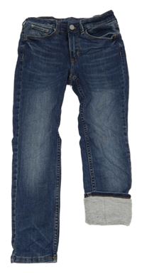 Modré podšité rifle H&M