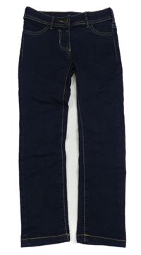 Tmavomodré skinny rifle C&A