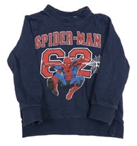 Tmavomodrá mikina so Spidermanem Marvel