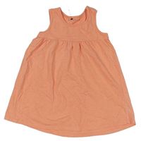 Oranžové bavlnené šaty Nutmeg