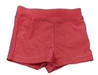 Ružové nohavičkové plavkové kraťasy Mothercare