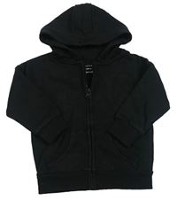 Čierna prepínaci mikina s kapucňou Primark