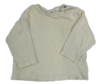 Smotanové tričko Zara