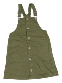 Khaki rifľové na traké šaty H&M