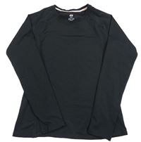 Čierne športové tričko H&M