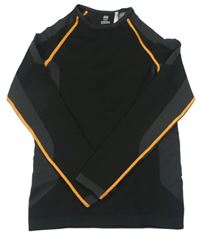 Černé thermo triko H&M