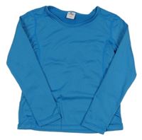 Modré funkční thermo mikinotriko crane