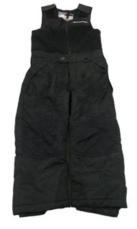 Černé šusťákovo/fleecové zimní laclové oteplovačky 32 DEGREES