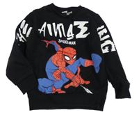 Čierna mikina so Spider-manem LC WaIKIKI
