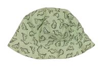 Světlezelený plátěný klobouk s dinosaury Ergee