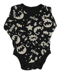 Černé body s netopýry a hvězdami - Batman George