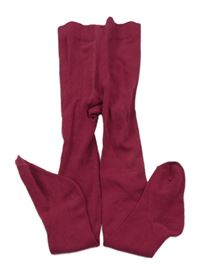 Vínové punčocháče Primark