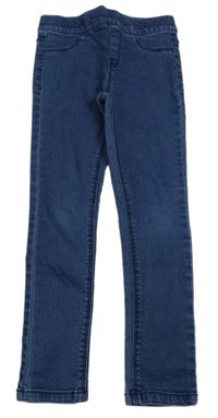 Modré teplákové džegíny