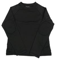 Čierne thermo tričko