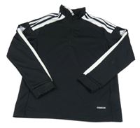 Černá sportovní funkční mikina Adidas