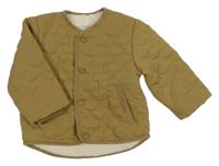 Hnedá prešívaná šušťáková zateplená bunda Mamas&Papas