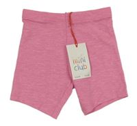 Nové - Růžové melírované elastické kraťasy Miniclub