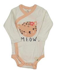 Bílé zavinovací body s kočkou Kuniboo