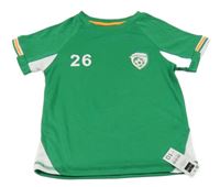 Nové - Zelené sportovní tričko s potiskem Dunnes