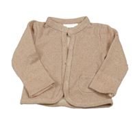 Staroružová trblietavá prepínaci mikina