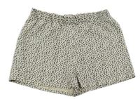 Béžové kraťasy s leopardím vzorem H&M